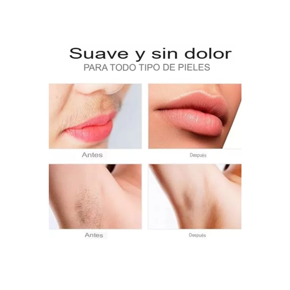 Depiladora Removedor De Vello Facial Ceja 2 En 1 Recargable image number 9.0