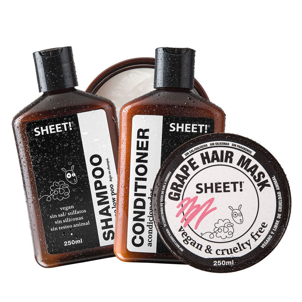 Tratamiento Pelo Dañado Shampoo Acondicionador Crema Sheet image number 0.0