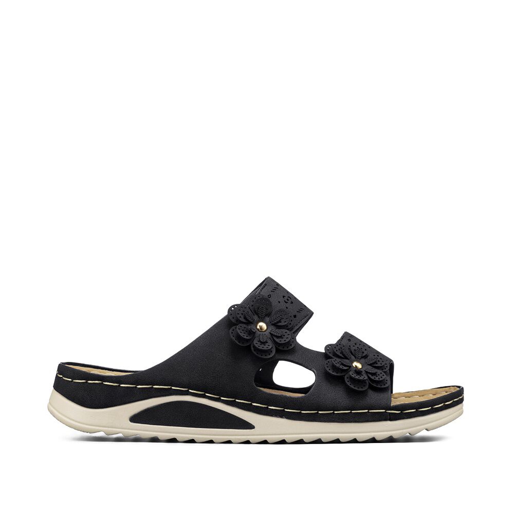 Sandalia Estilo Chala Confort Taco Cu&ntilde;a Mujer Weide Jn723 image number 4.0