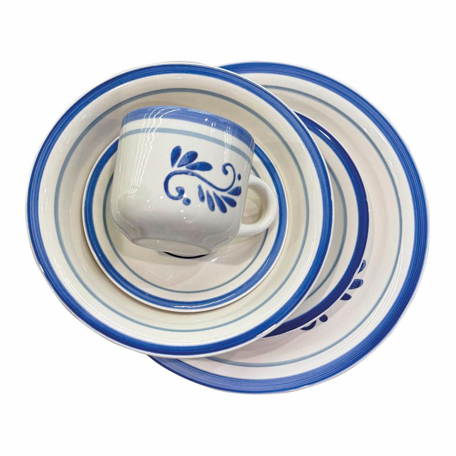 Juego De Vajilla Casaideal Orlas / 30 Piezas / 6 Personas image number 1.0