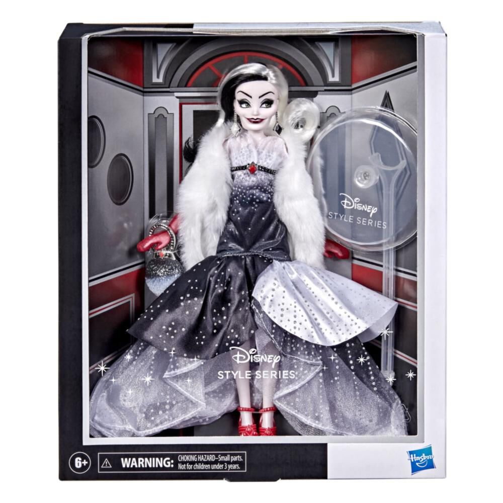 Muñeca Disney Princesas Cruella De Vil F3263 image number 1.0