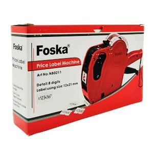 Etiquetadora De Precio Impresi&oacute;n Doble Linea Nb0211 Foska
