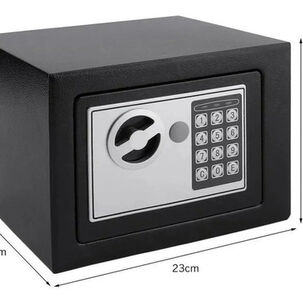 Caja Seguridad Fuerte Digital Llave Teclado Numérico