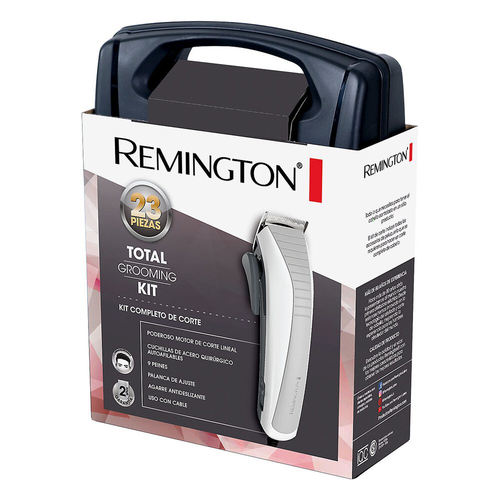 Cortadora De Cabello Remington Hc06a Kit 23pcs + Maleta image number 1.0
