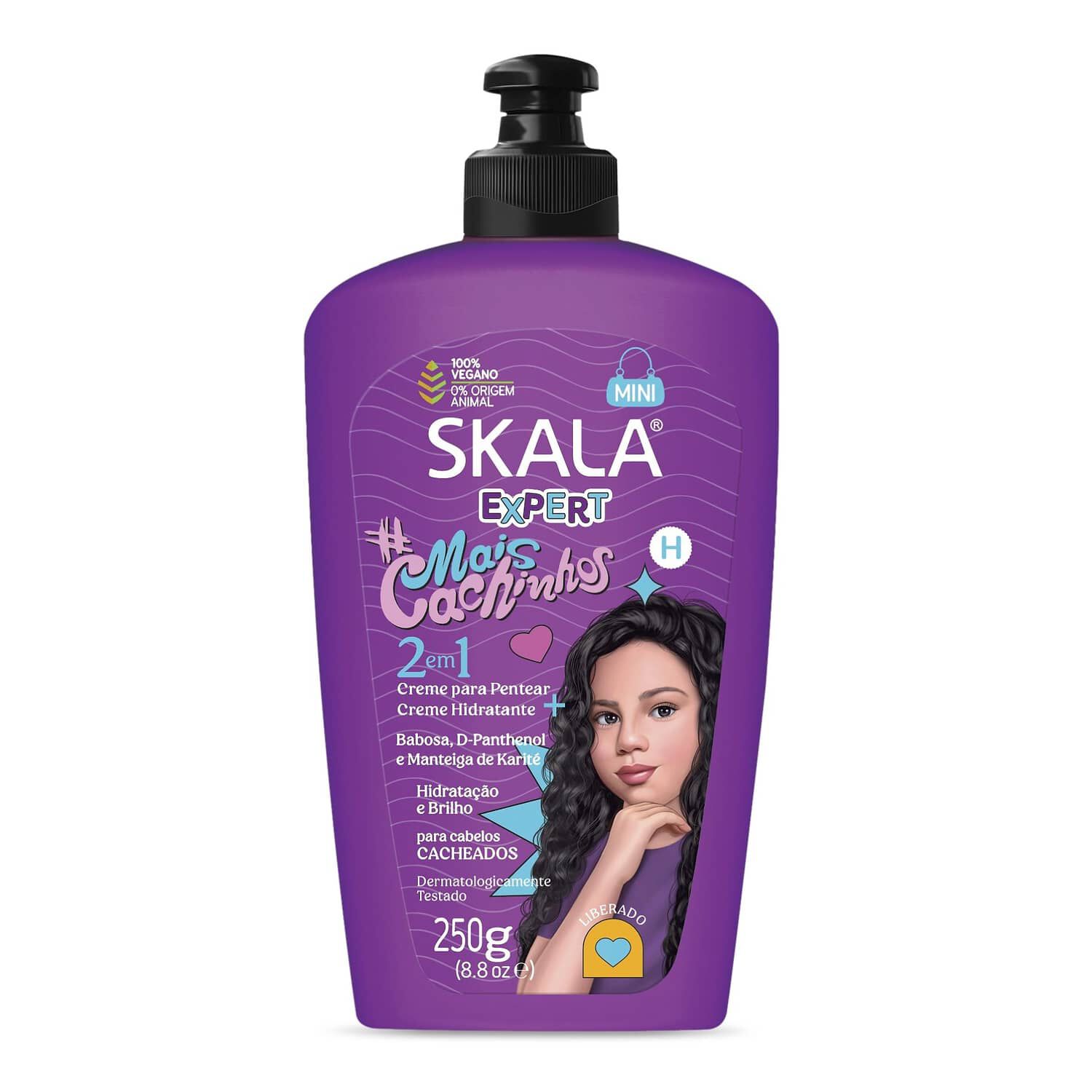 Crema De Peinar 2en1 Kids Mais Cachi&ntilde;os Skala Expert 250 G image number 1.0