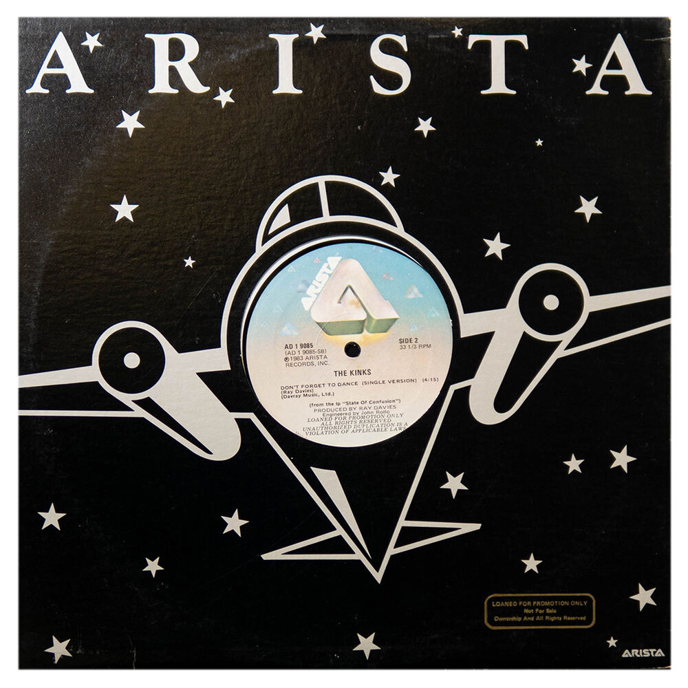 The Kinks - Don't Forget To Dance (lp & Edit Version) | 12" Maxi Single Usado image number 1.0