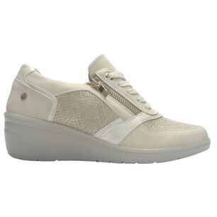 Zapatilla Mujer Chalada Deza-4 Beige Urbano