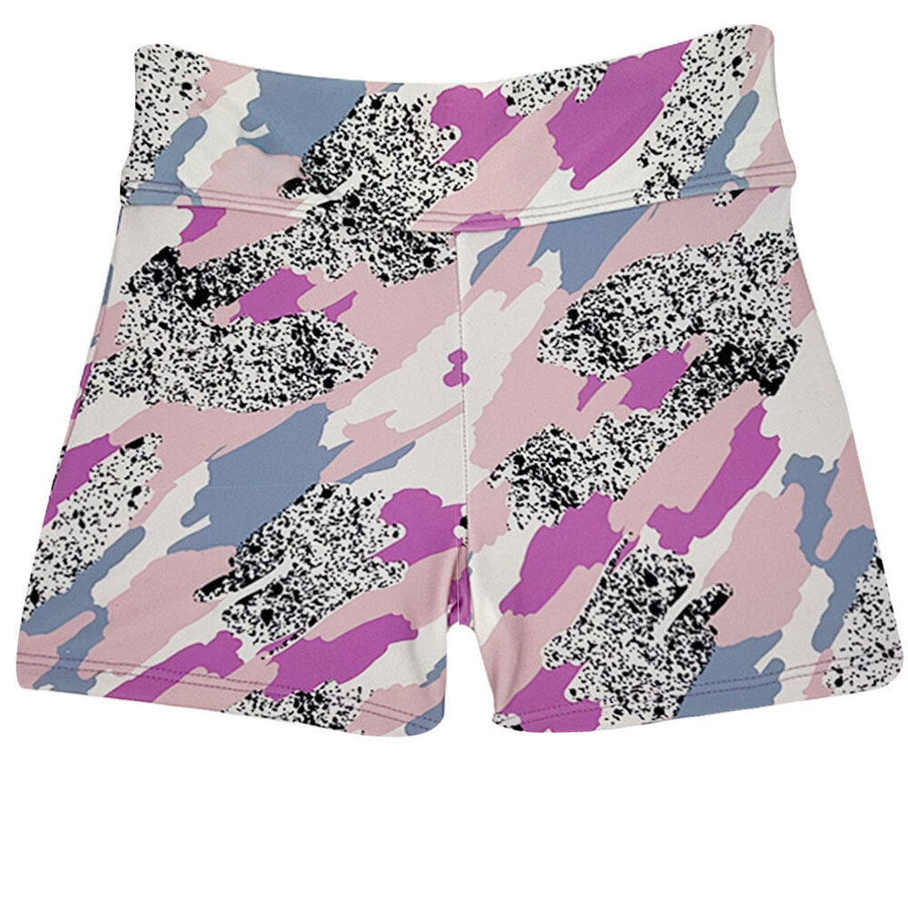 Bikini Short Para Ni&ntilde;a Estampado Lila image number 0.0