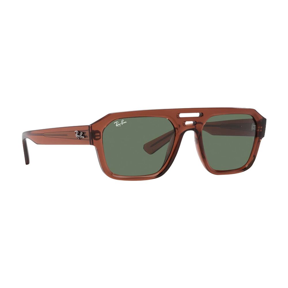 Lentes De Sol Corrigan Transparent Brown Bio-based Sustentable Ray-ban image number 11.0