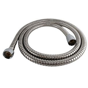 Manguera Ducha Flexible Extensible Cromada 150cm Brillante