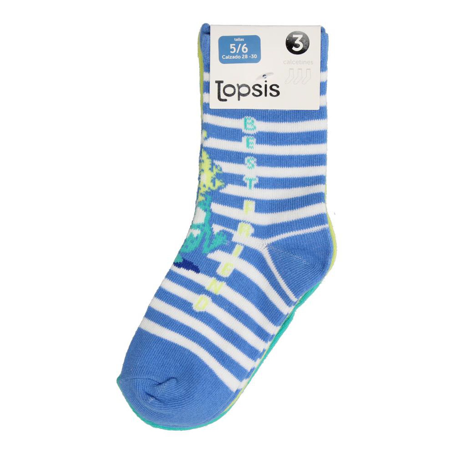 Calcetines Topsis / 3 Pares image number 1.0