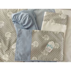 Juego De Sabana Cuna Colecho Mas Cobertor