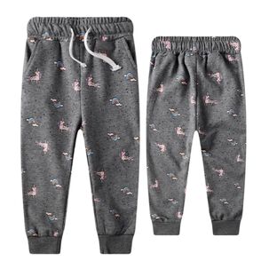 Pantal&oacute;n Buzo Ni&ntilde;a 100% Algod&oacute;n Azul Oscuro Unicornios Y Arcoiris