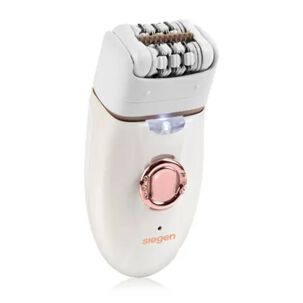 Depiladora Exfoliadora Siegen 2en1 De 30 Pinzas Recargable Sg9004ex