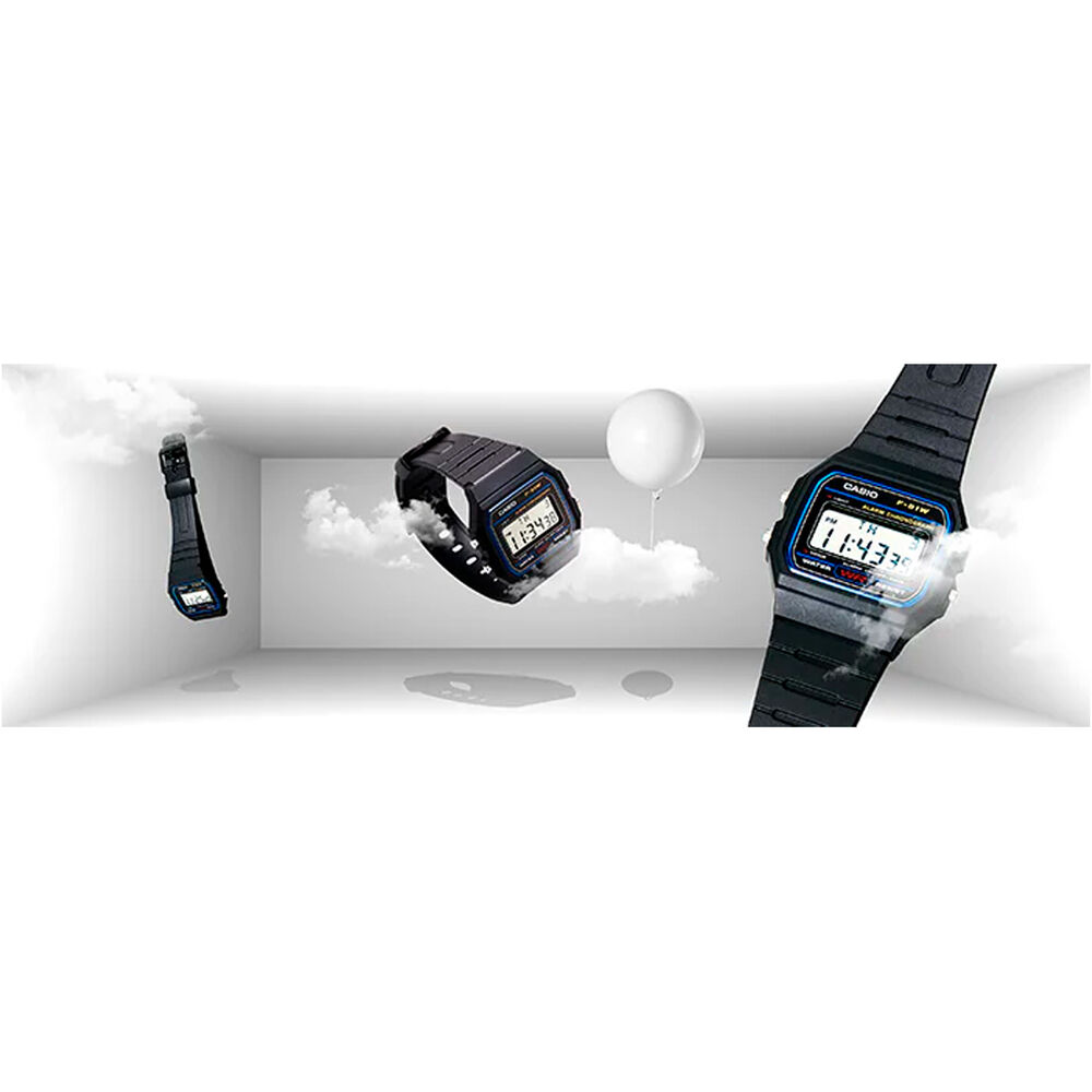 Reloj Casio Digital Unisex F-91w-1d image number 3.0