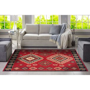 Bajada De Cama Fresia Rojo 50x90