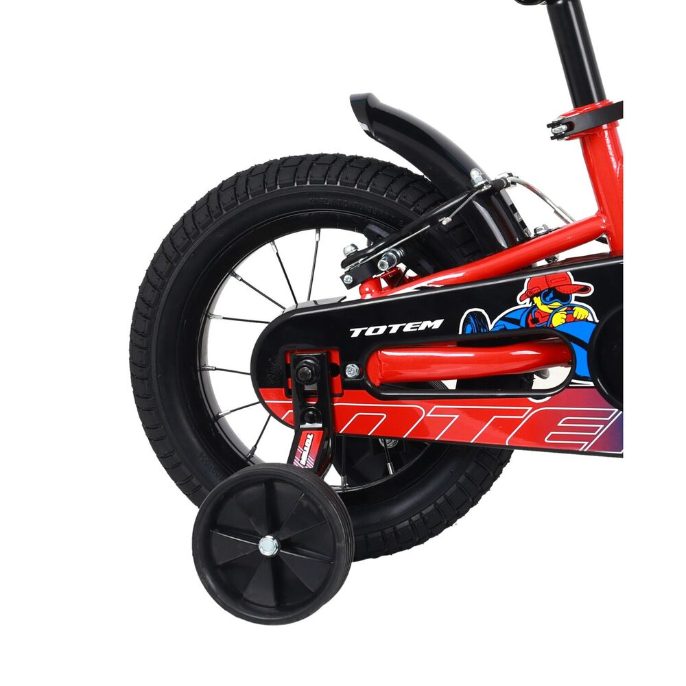 Bicicleta Totem Infantil Aro 12 Rock-x Color Rojo image number 4.0