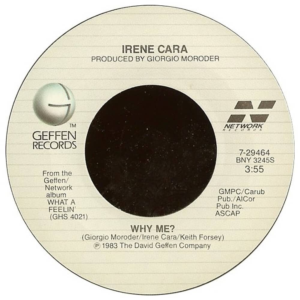 Irene Cara - Why Me ? | 7" Single Vinilo Usado image number 2.0
