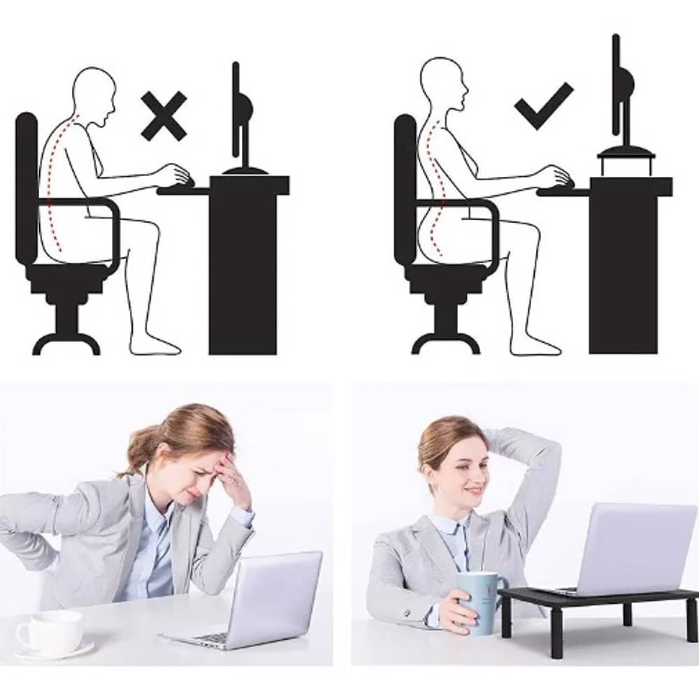 Soporte Para Monitor De 3 Alturas image number 3.0