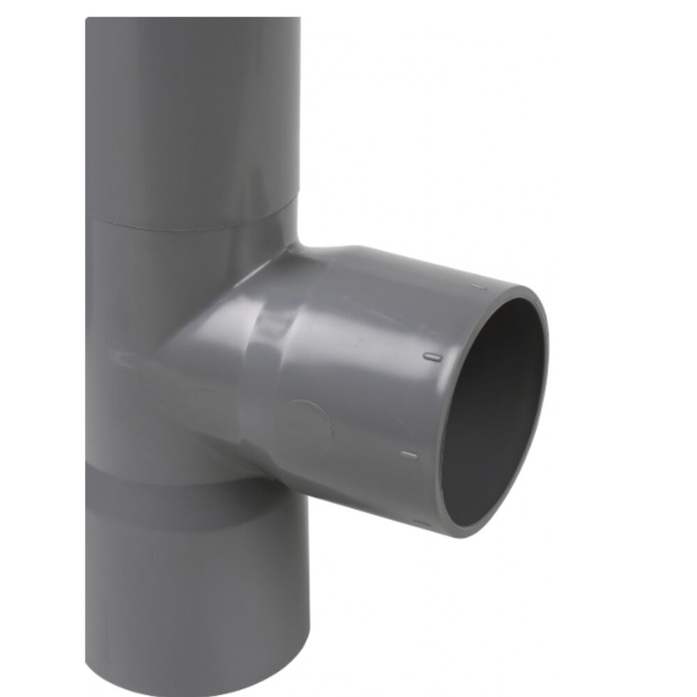 Tee Pvc Sanitario Gris 40 X 40mm Pvc Petroflex image number 1.0