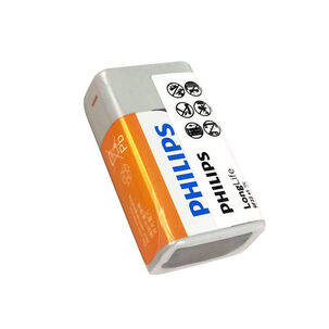 Philips Pila Cloruro Zinc 9v Termosellado 1pcs