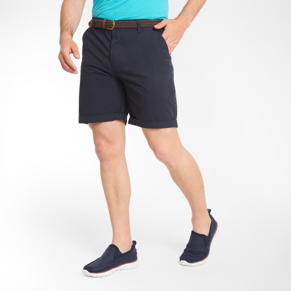 Bermuda Tiro Medio Regular Hombre Peroe image number 2.0