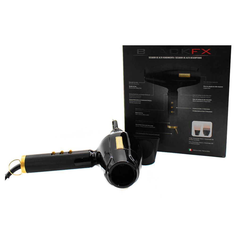 Secador Blackfx Babylisspro Alto Impacto & Alto Desempeño image number 5.0