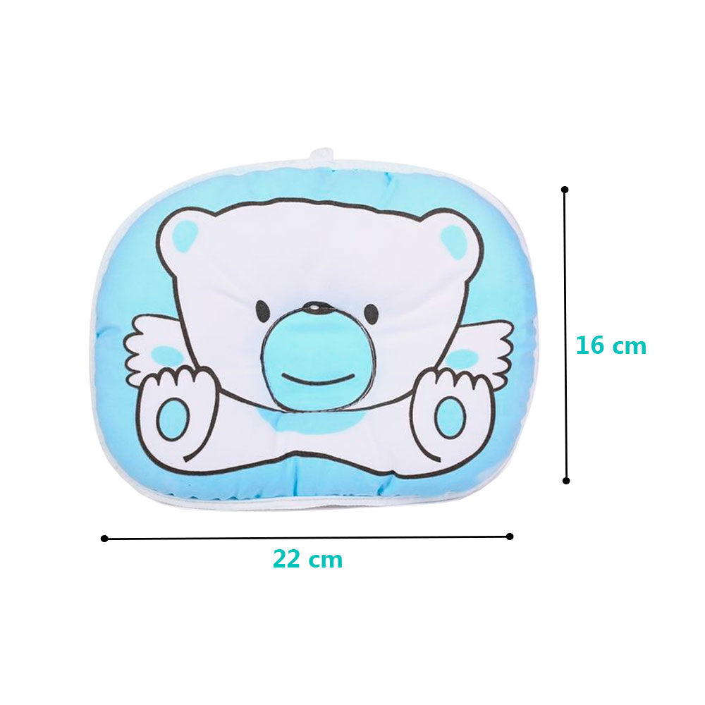 Almohada Coj&iacute;n Bebe Reposa Cabeza Plana Ergon&oacute;mico Para Cuna image number 1.0