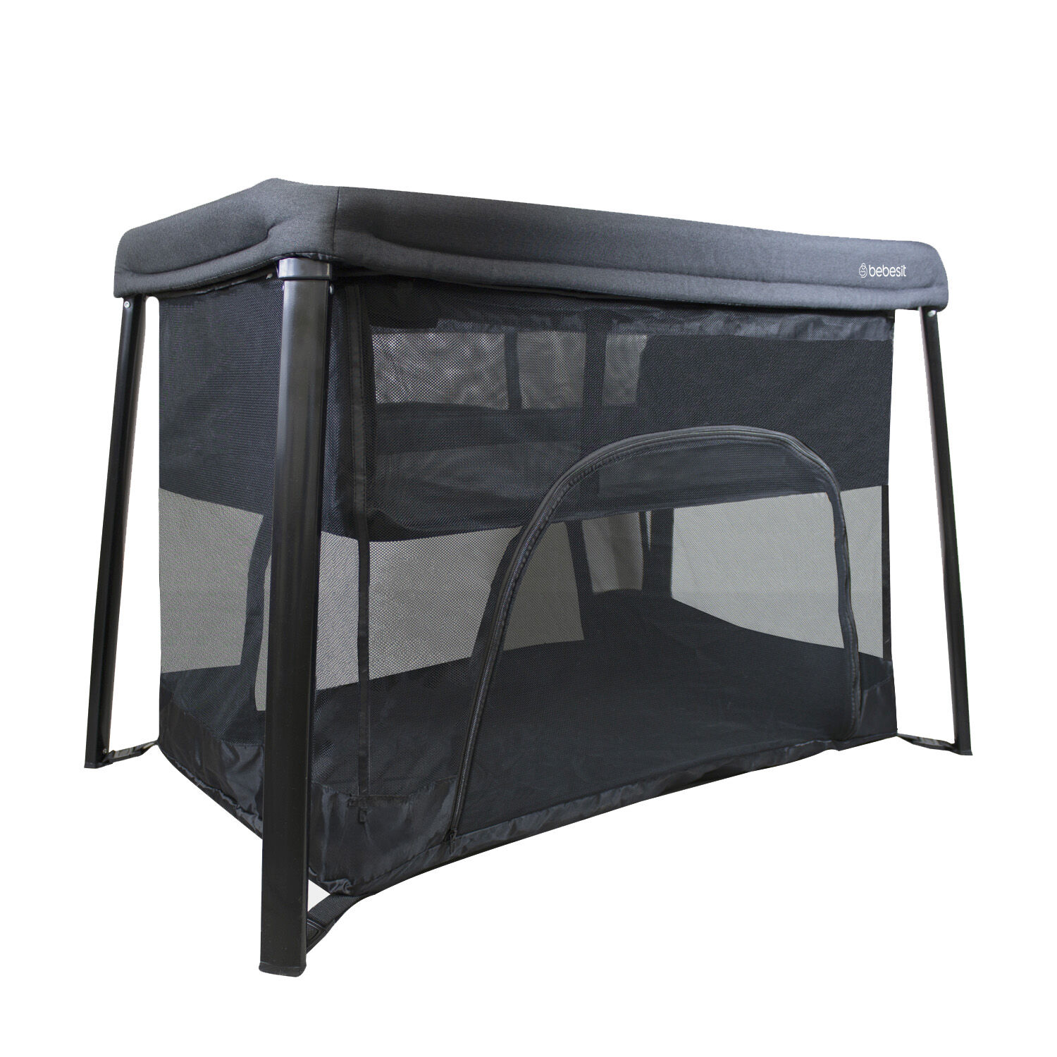 Cuna Corral 3 En 1 Eclipse Safe & Sleep Negro Bebesit image number 0.0