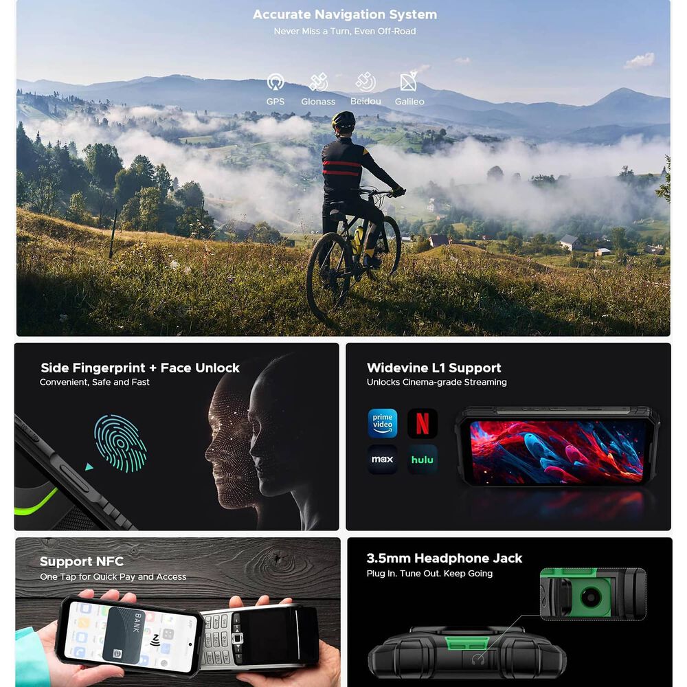 Doogee Fire 3 Pro: Compacto Rugged Todo Terreno Resistente image number 8.0