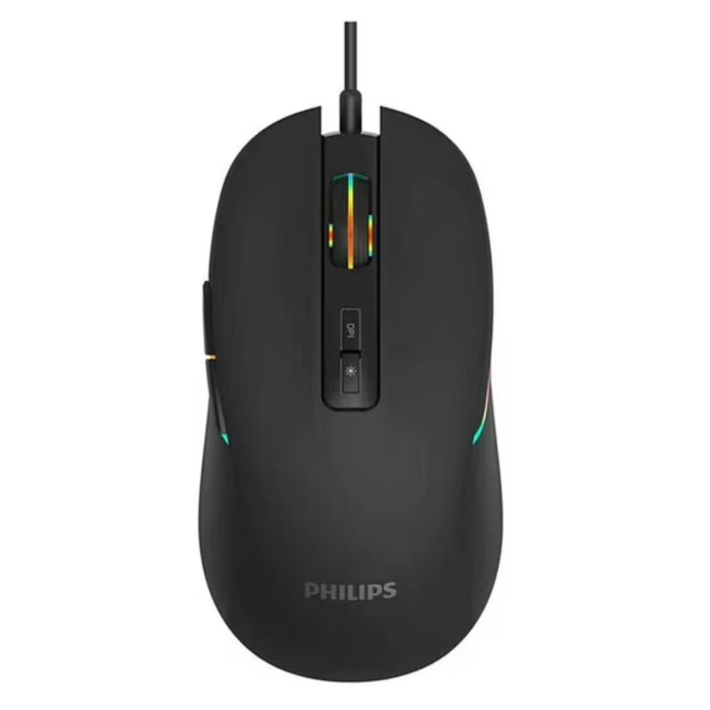 Mouse Gamer Usb 7 Botones 3600dpi Rgb Spk9414 image number 0.0
