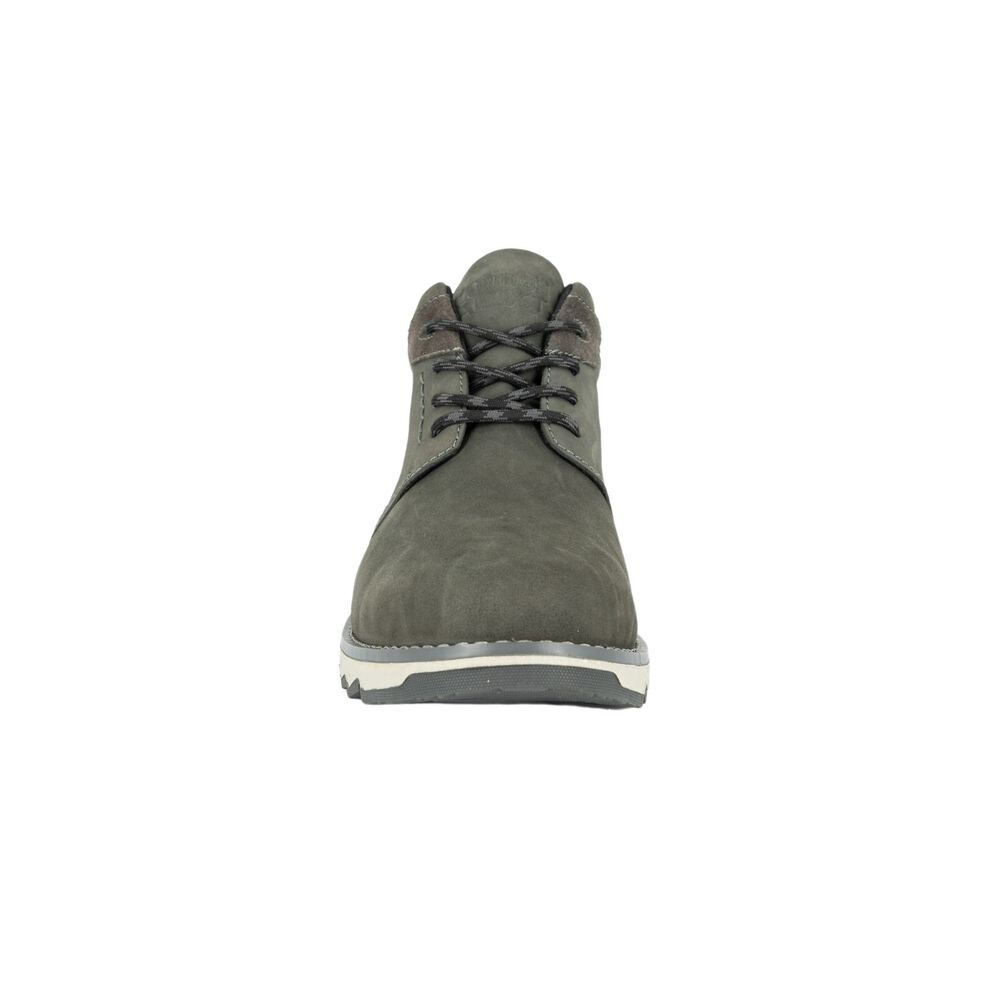 Botin De Cuero Boja Verde London Adixt image number 2.0