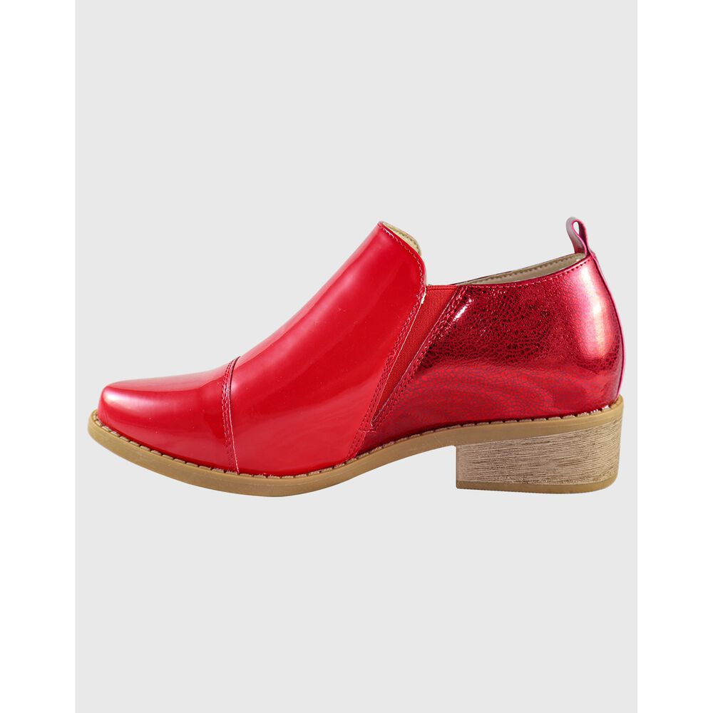 Botin Bajo Three Sensations Rojo image number 3.0