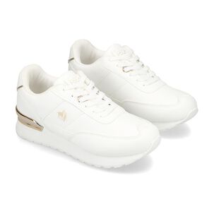 Zapatilla Urbana Mujer Kings Polo White