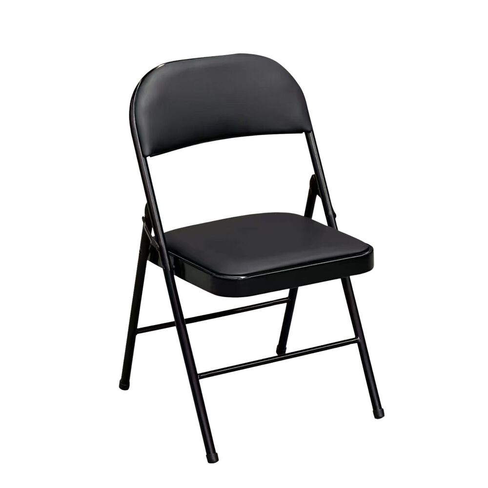 Silla Plegable Acolchada Negra Fold image number 0.0