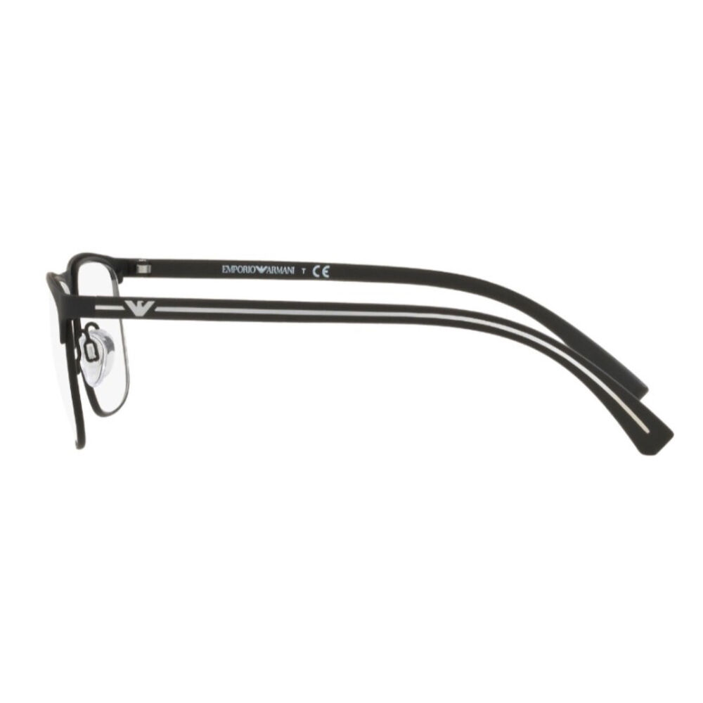 Lentes Ópticos Negro Mate Emporio Armani image number 2.0