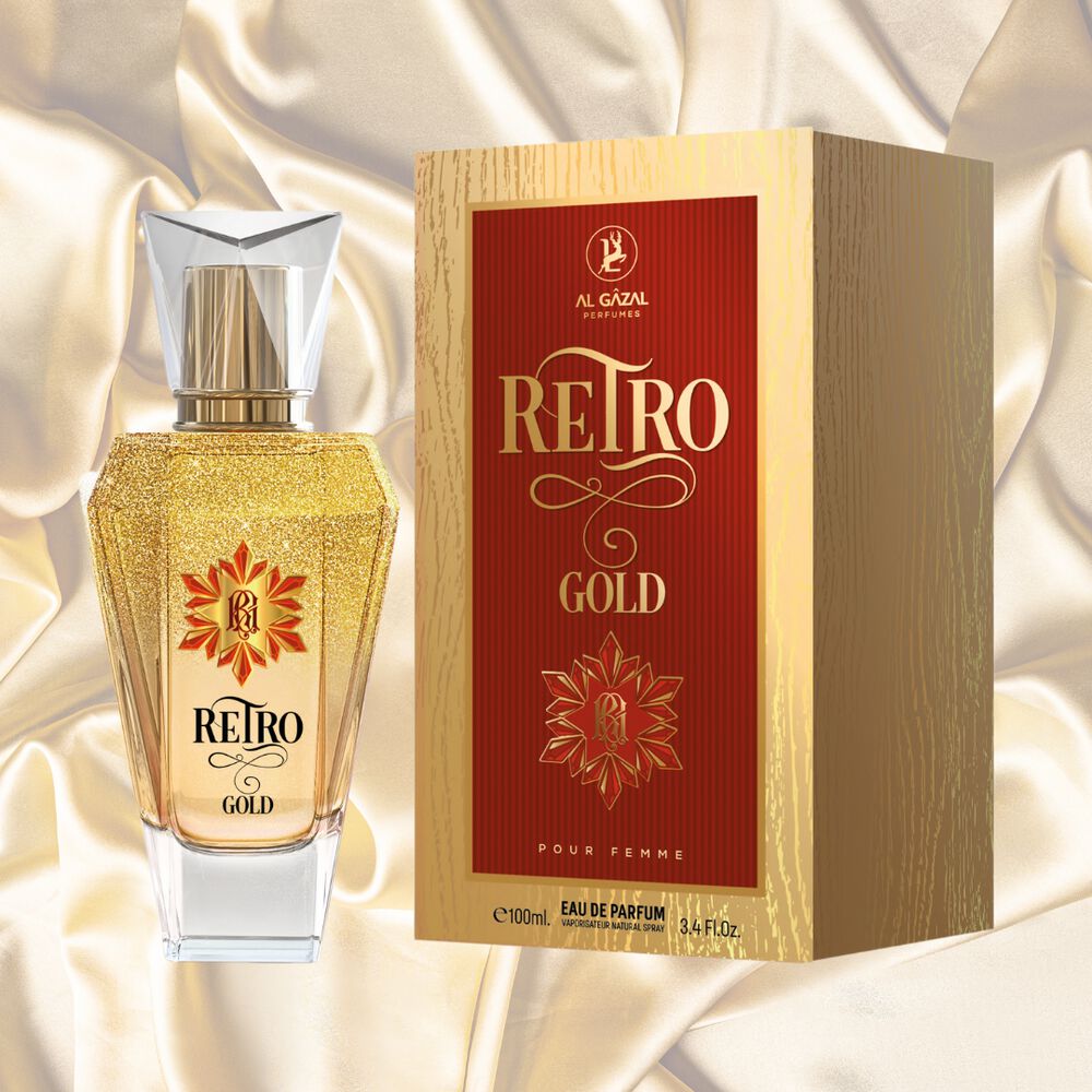 Al Gazal Retro Gold Edp Pour Femme 100 Ml image number 2.0