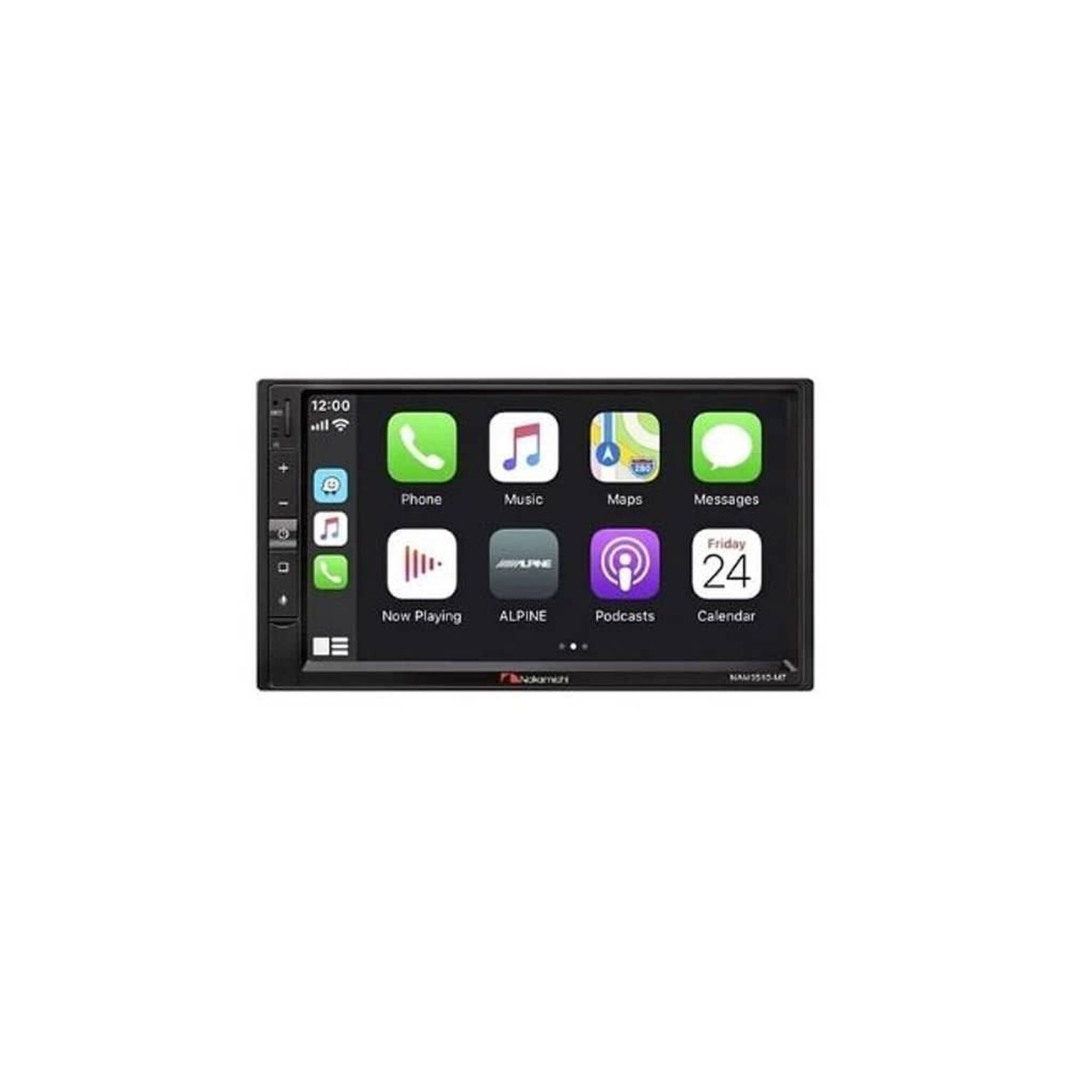 Pantalla 2 Din Nakamichi Nam3510-m7 7 Pulg Bluetooth Usb Car Play image number 1.0