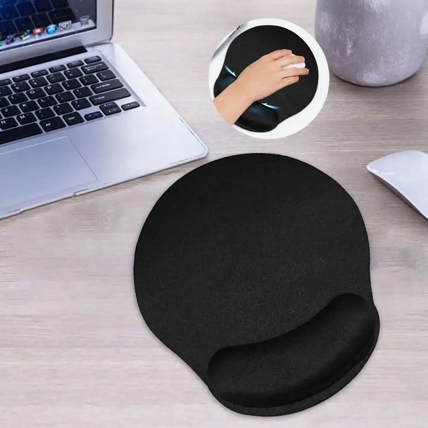 Mouse Pad Ergon&oacute;mico Con Apoya Mu&ntilde;ecas Gel Ultra 00100 image number 2.0