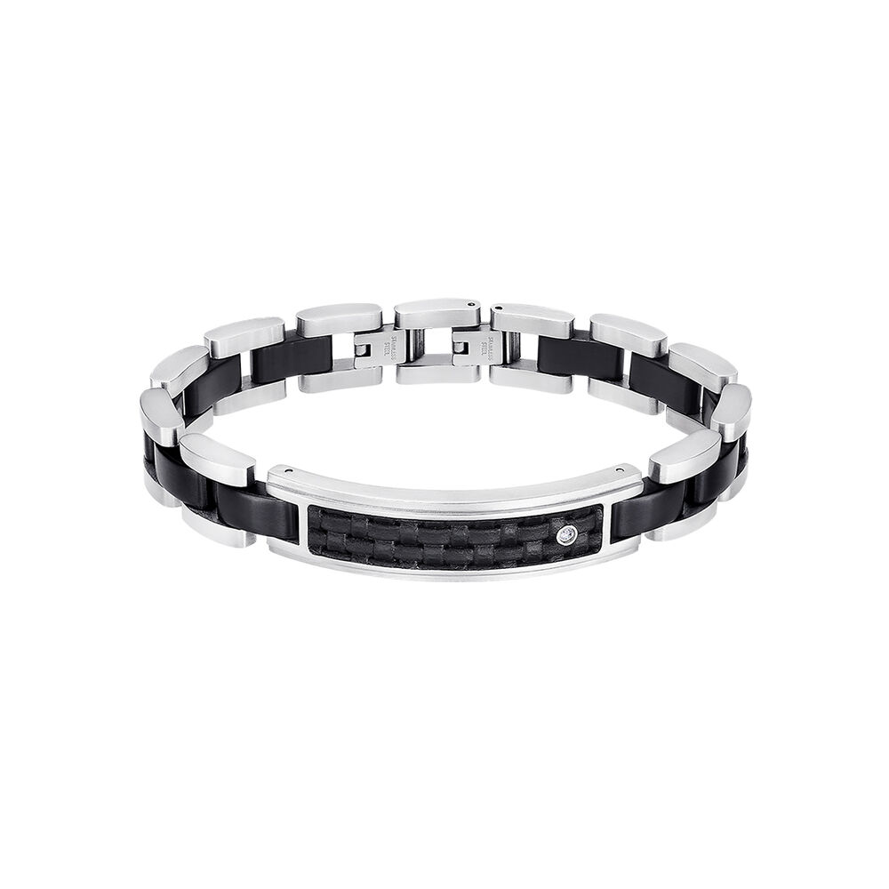 Pulsera Ls2283-2/1 Lotus Style Hombre Men In Black image number 0.0