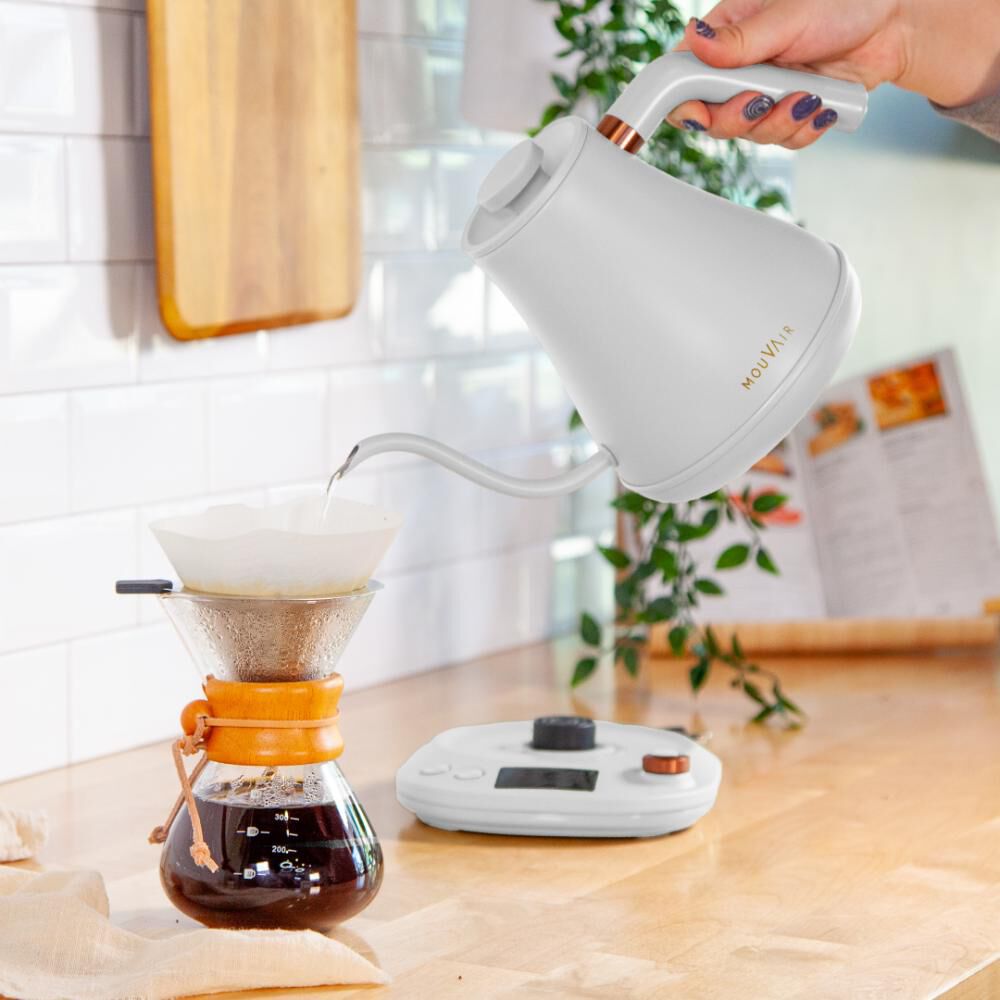 Hervidor Eléctrico Con Control De Temperatura Inteligente Cuello Cisne Mouvair Swan image number 13.0