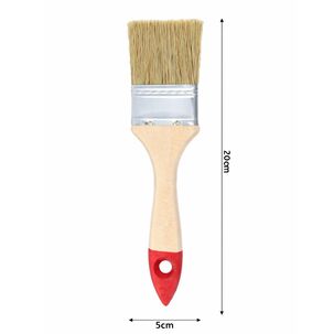 Brocha Mango Madera 2 Pulgadas Para Pintar Construcci&oacute;n