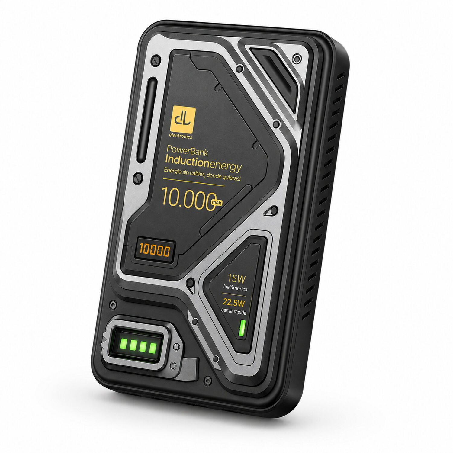 Powerbank De Carga Inal&aacute;mbrica De Inducci&oacute;n 10a Carga R&aacute;pida image number 4.0