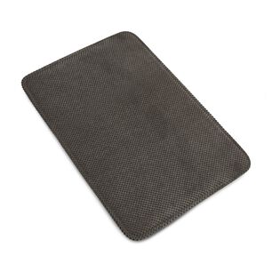 Alfombra De Ba&ntilde;o Nautica Home Popcorn 50x80cm Caf&eacute;
