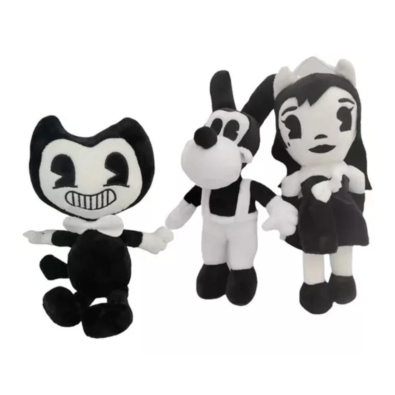 Pack 3 Juguete Peluches Bendy Alice Borys 30cm Infantil image number 1.0