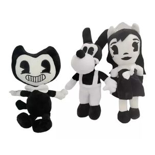 Pack 3 Juguete Peluches Bendy Alice Borys 30cm Infantil