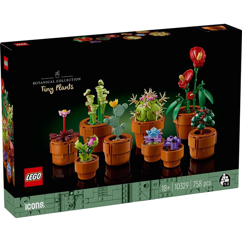 Lego Botanicals - Plantas Diminutas - 10329 image number 8.0