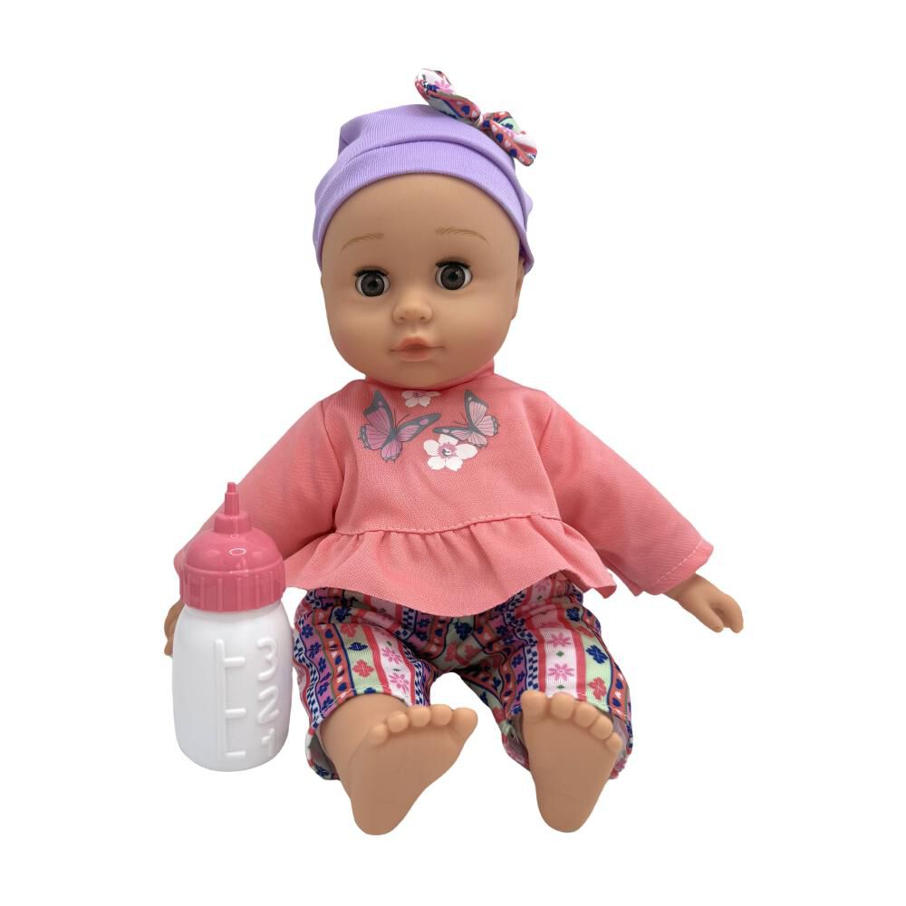 Muñeca Baby Doll Bostecitos Cuerpo Blando 12" Llorón Ass image number 9.0