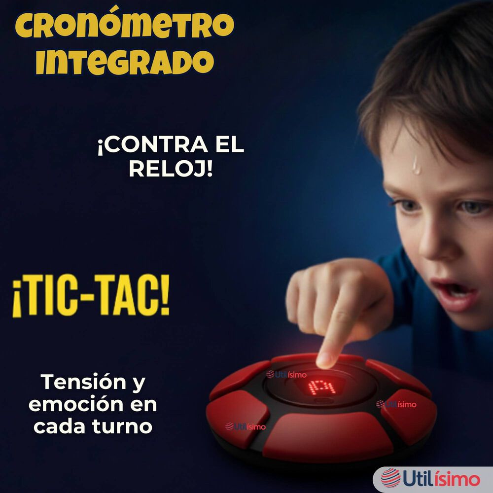 Basta Electr&oacute;nico 2.0 Juego De Mesa Piensa R&aacute;pido image number 4.0