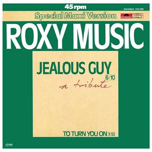 Roxy Music - Jealous Guy | 12" Maxi Single Usado